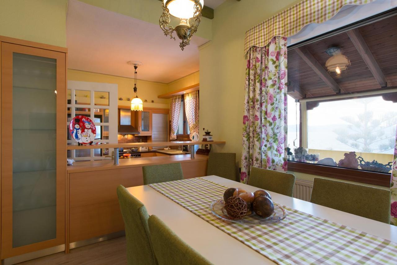 Beachfront Family Villa Katerina With Private Pool, Playground, Bbq & Amazing Sea Views! Petres  Экстерьер фото