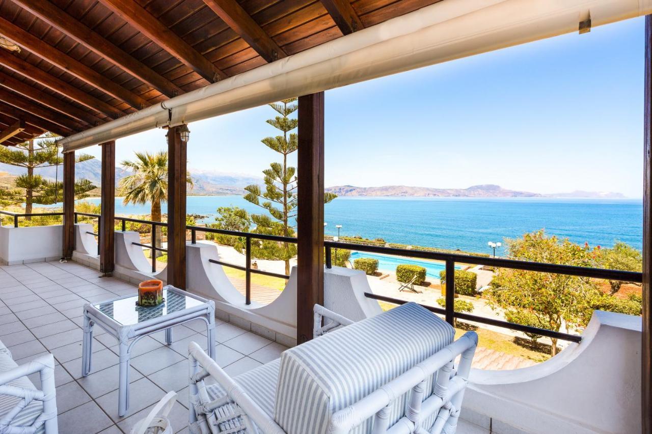 Beachfront Family Villa Katerina With Private Pool, Playground, Bbq & Amazing Sea Views! Petres  Экстерьер фото